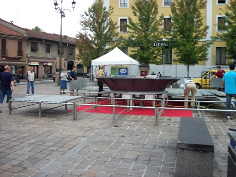 base di sostegno della pentola